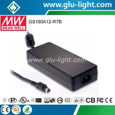 160W 24V AC-DC Meanwell iðnaðar millistykki GS160A24-R7B