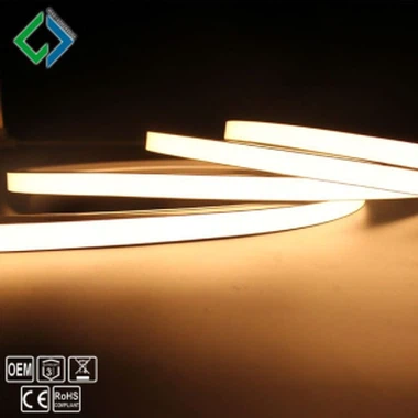 Stöðugur straumur 30m Sami birta 220V 2835 Neon Led Strip